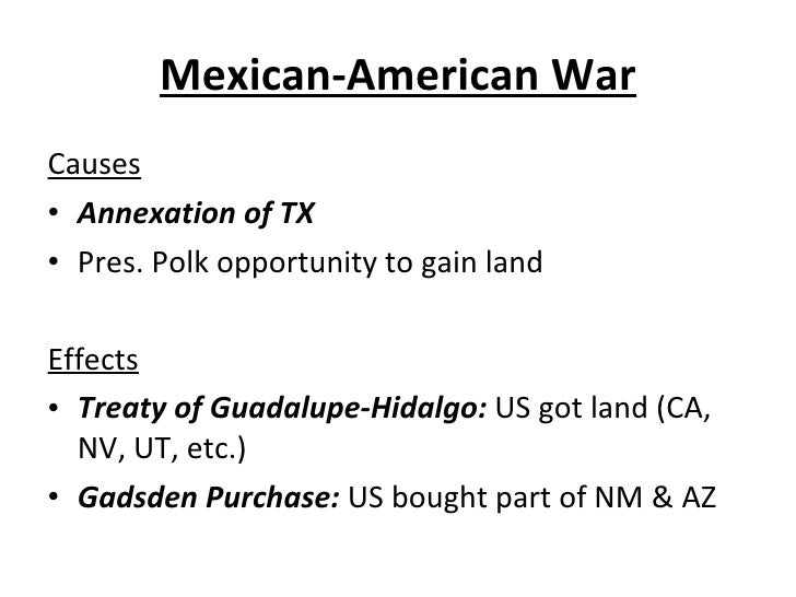 Mexican american war essay